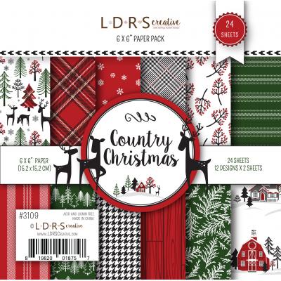 LDRS Creative Designpapier - Country Christmas
